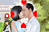 Bacio di Obama