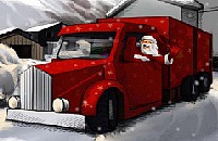 Kerst Vrachtwagen Parkeren