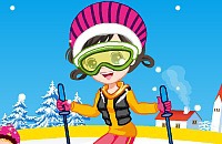 Cute Skier Dress Up