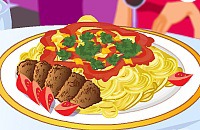 Spaghetti & Fleischbällchen