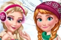 Elsa E Anna Tendências De Inverno