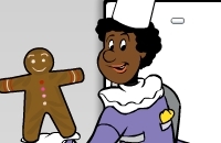 Cooking Game: Make A Gingerbread Man