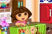 Dora Baby-Pflege Slacking