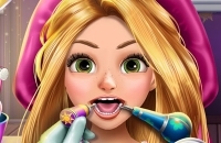 Blonde Prinzessin Echtes Zahnarzt