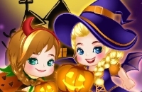 Elsa E Anna Halloween Story