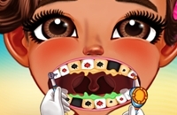Bebê Moana No Dentista