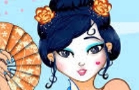 Geisha Make Up And Dress Up