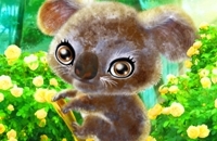 Glücklicher Koala