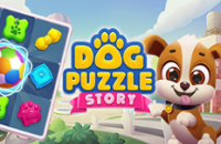 Hundepuzzle-Geschichte