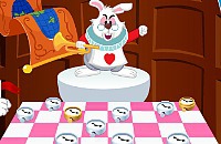 Checkers Alice In Wonderland
