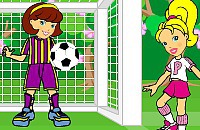 Polly Pocket Soccer Game