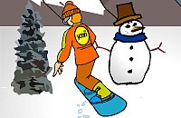Snowboarden 01