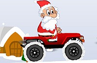 Kerstman Jeep