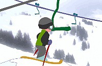 Skilift Instappen