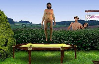 Nudisti Trampolino