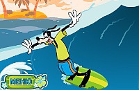 Goofy Surfing