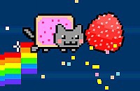Vliegende Nyan Cat