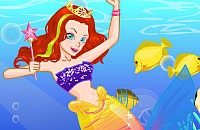 Colorful Mermaid Princess