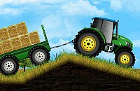 Tractor op de Boerderij