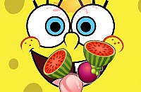 Fruit Snijden met Spongebob