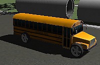 Schoolbus Parkeren 3D