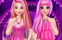 Rapunzel And Anna Pink Style