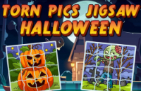Spiel: Zerrissene Pics Puzzle Halloween
