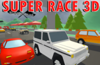 Speel het nieuwe spelletje: Superrace 3D
