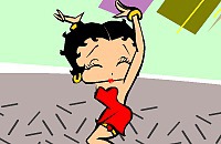 Betty Boop Red Kisses